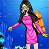 Scuba diving dress up game